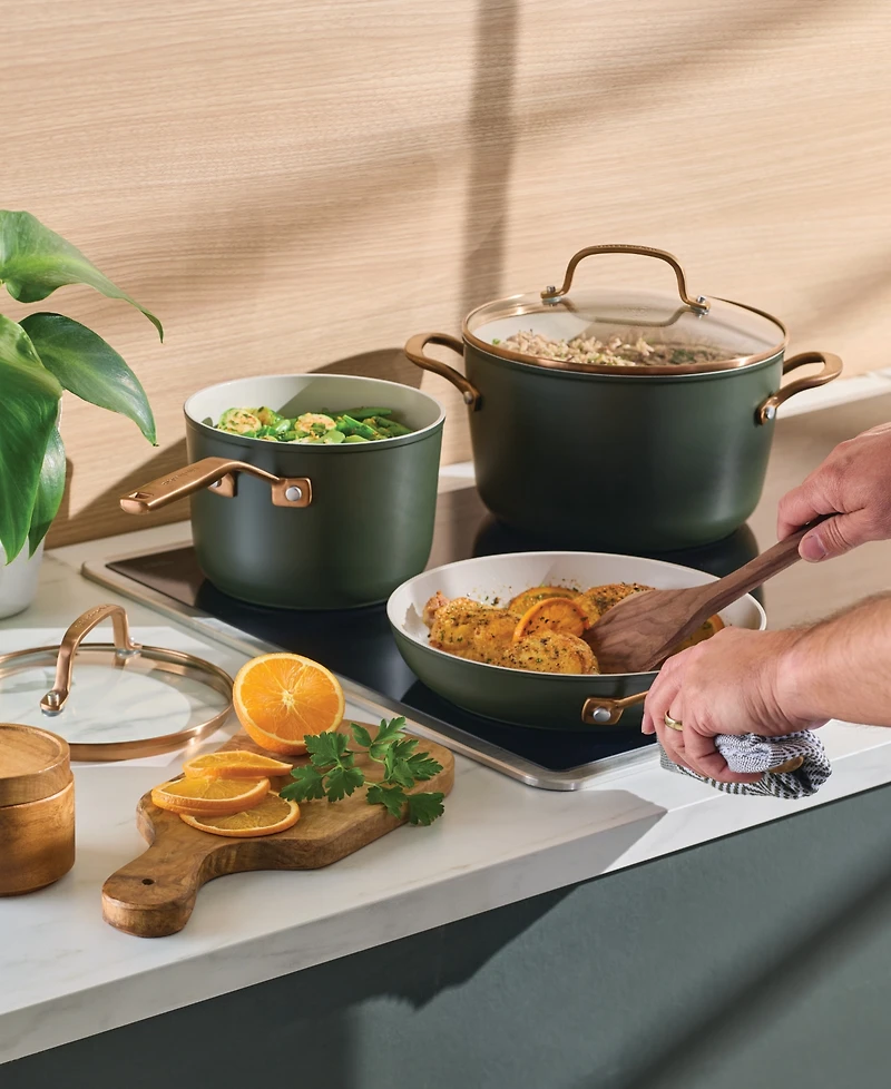 KitchenAid Design Series Hard-Anodized Ceramic Induction 12-Piece Cookware Set