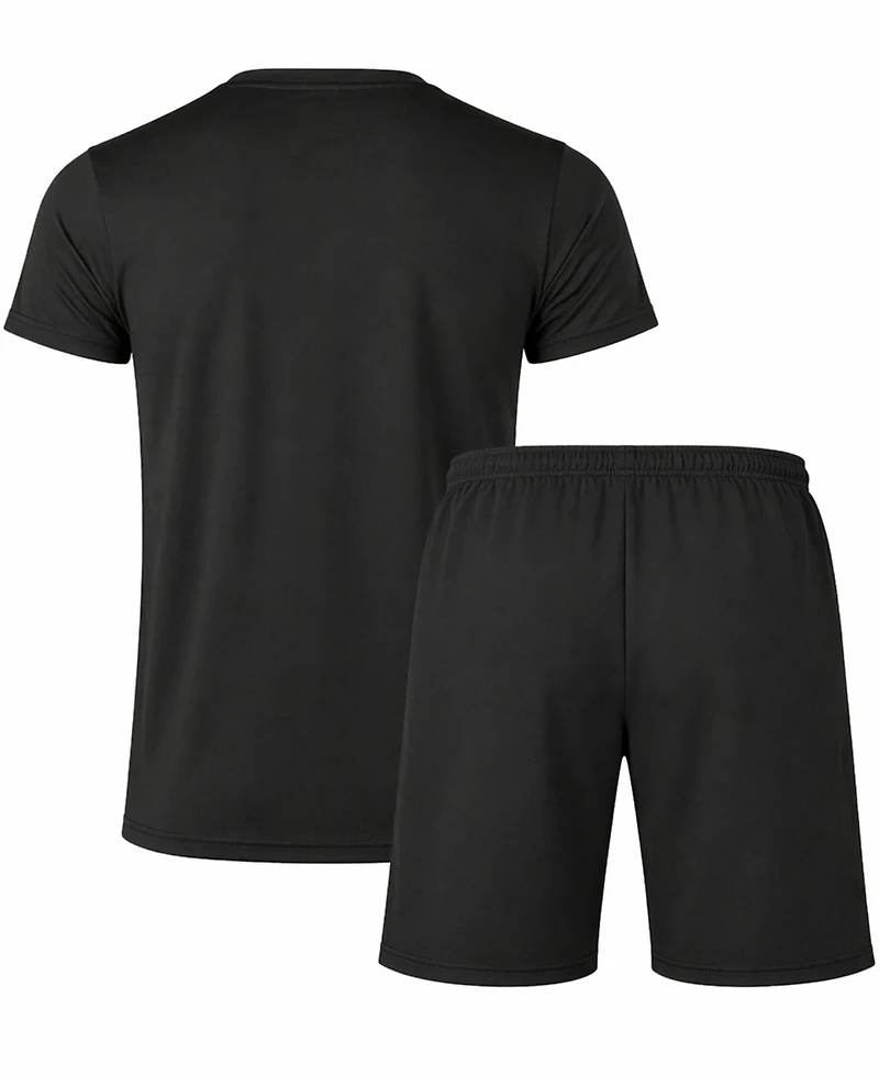 Galaxy By Harvic Men's Athletic T-Shirt and Shorts, 2-Piece Set