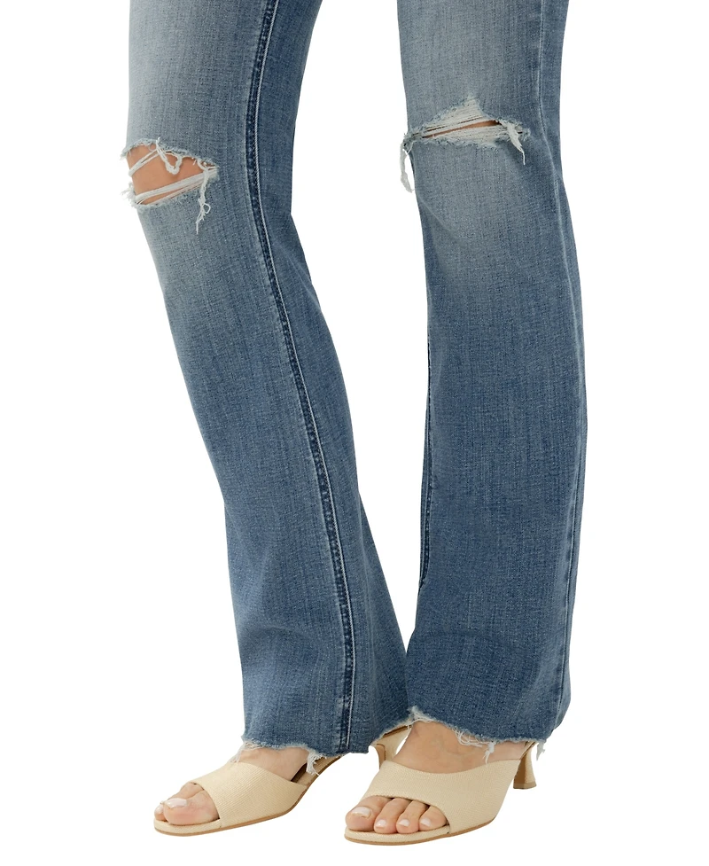 Silver Jeans Co. Women's Suki Mid-Rise Slim Bootcut