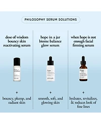 philosophy Hope In A Jar Biome-Balance Glow Serum, 1 oz.