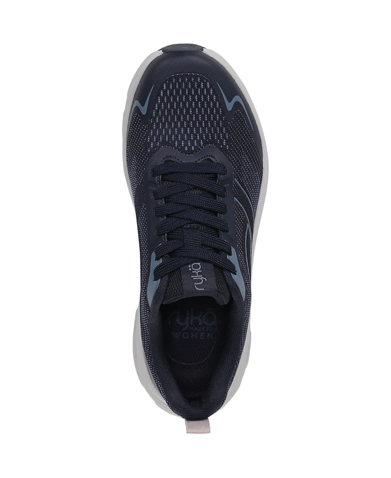 Ryka Women's Devine Max Lace-Up Walking Sneakers