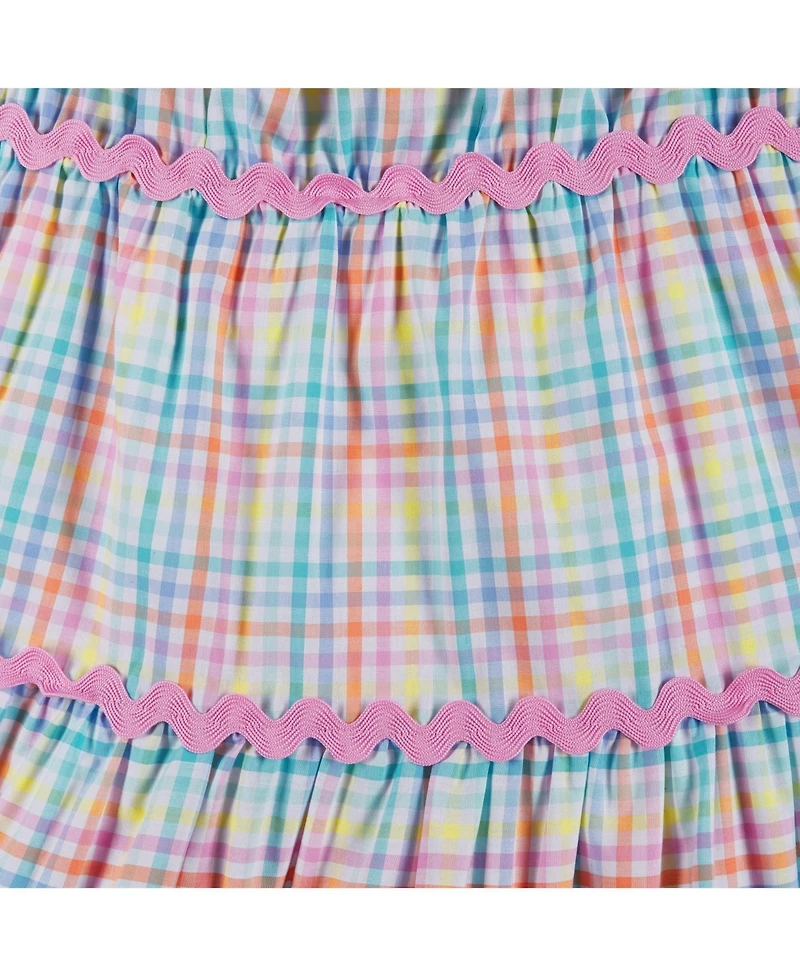 Andy & Evan Toddler Girls Tirered Dress