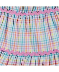 Andy & Evan Toddler Girls Tirered Dress