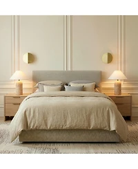 Brightech Sansa Stone Led Table Lamp with Dimmer (13")