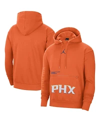 Jordan Men's Orange Phoenix Suns Courtside Statement Edition Pullover Hoodie
