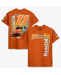 Joe Gibbs Racing Team Collection Men's Orange Denny Hamlin 11 Bob's Discount Furniture T-Shirt
