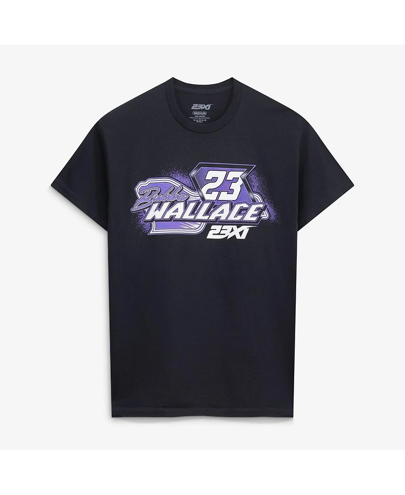 23xi Racing Men's Black Bubba Wallace 23 Xfinity Crewneck T-Shirt