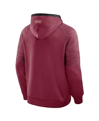 Fanatics Men's Wine Cleveland Cavaliers Pick Roll Defender Pullover Hoodie