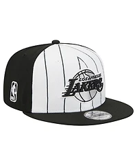 New Era Men's White Los Angeles Lakers 2025 Nba Tip Off 9FIFTY Snapback Hat