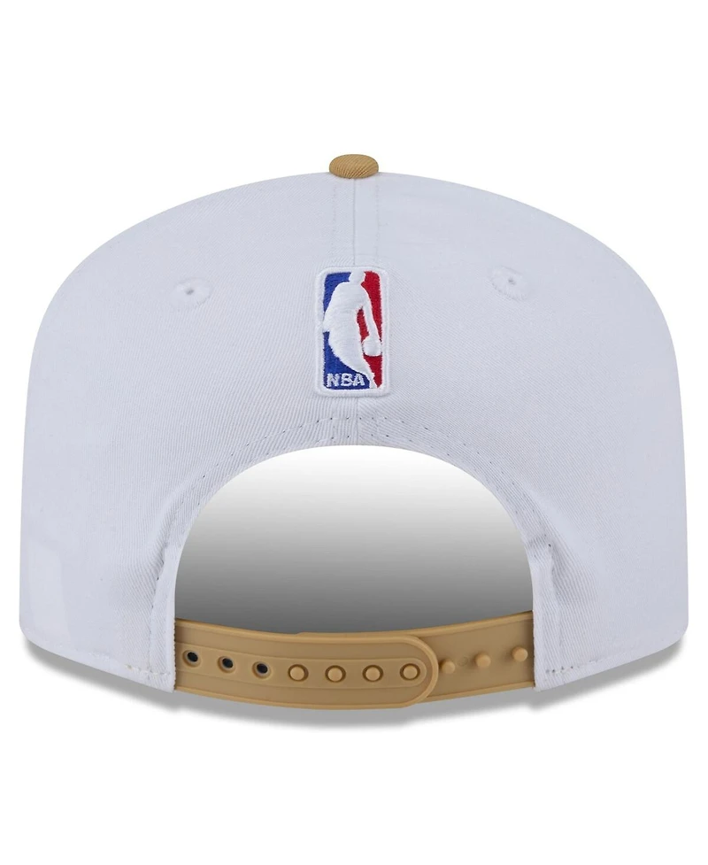 New Era Men's White/Gold Boston Celtics 2025/26 City Edition 19TWENTY Adjustable Hat