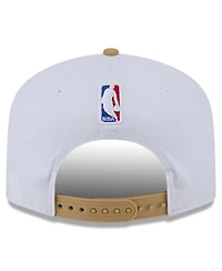 New Era Men's White/Gold Boston Celtics 2025/26 City Edition 19TWENTY Adjustable Hat
