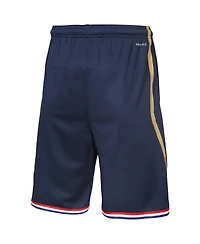 Nike Big Boys and Girls Navy Philadelphia 76ers 2025/26 City Edition Swingman Performance Shorts