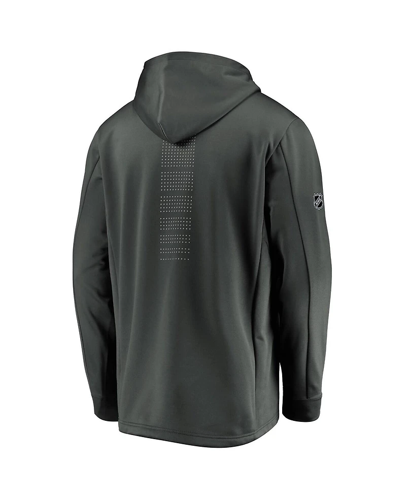 Fanatics Men's Charcoal 2020 Nhl All-Star Game Rinkside Pullover Hoodie