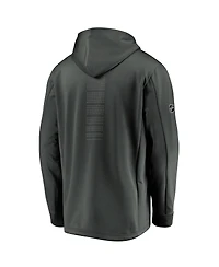 Fanatics Men's Charcoal 2020 Nhl All-Star Game Rinkside Pullover Hoodie