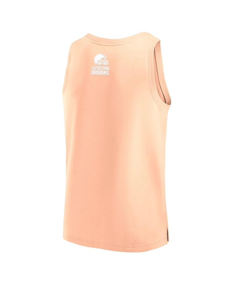 Fanatics Men's Light Pink Cleveland Browns Elements Tank Top