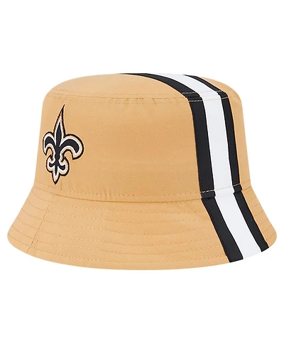 New Era Men's Gold Orleans Saints Helmet Bucket Hat