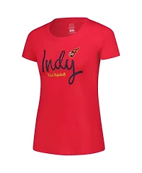 Stadium Essentials Women's Red Indiana Fever Third Quarter T-Shirt