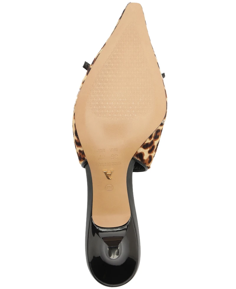 Arezzo Women's Bowie Mid Kitten Pumps