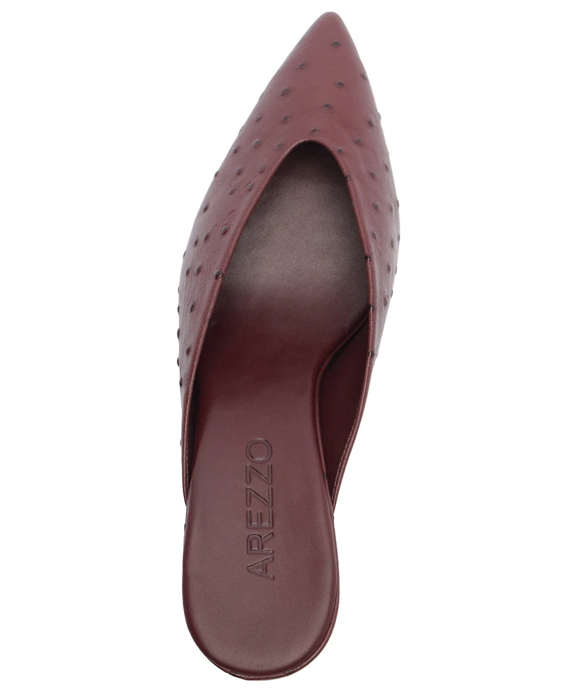 Arezzo Women's Adeline Mid Stiletto Mule Pumps