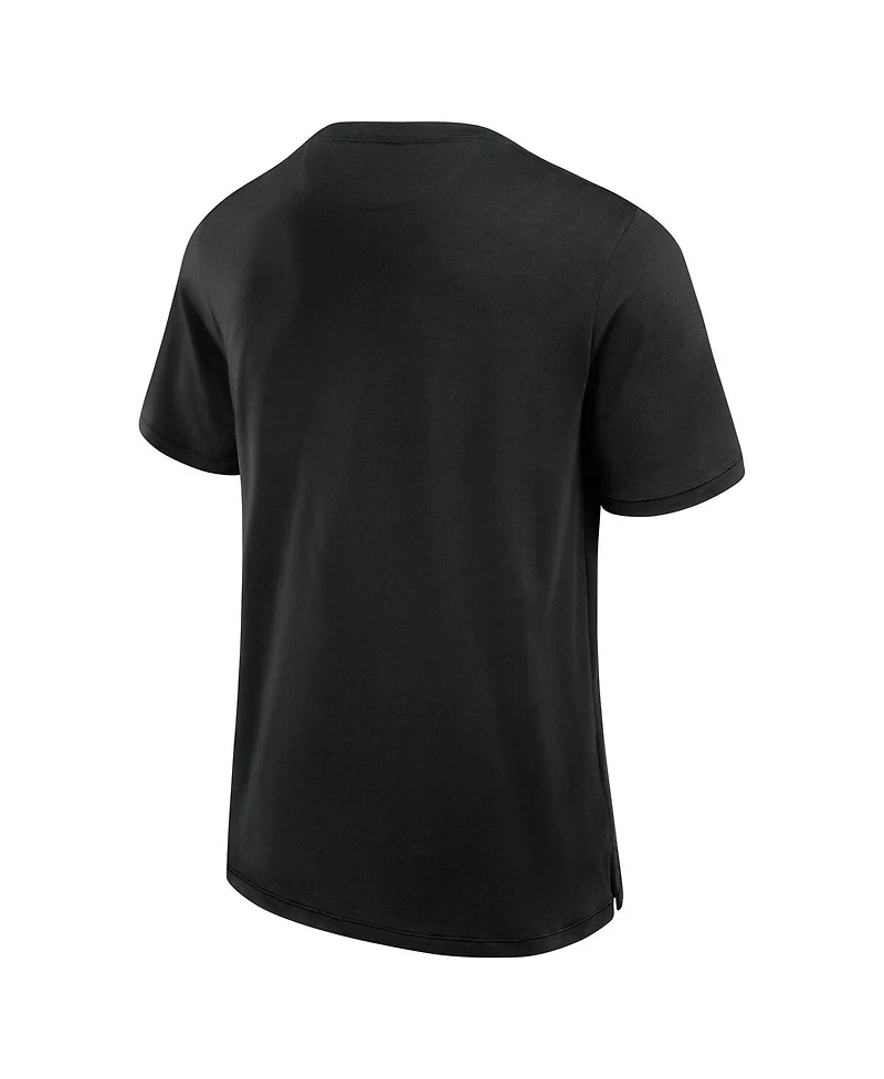 Fanatics Men's Black Pittsburgh Penguins Elevated Pima T-Shirt