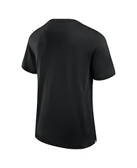 Fanatics Men's Black Pittsburgh Penguins Elevated Pima T-Shirt