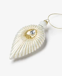 Holiday Lane Blessed Embellished Shell Ornament, Macy's Exclusive