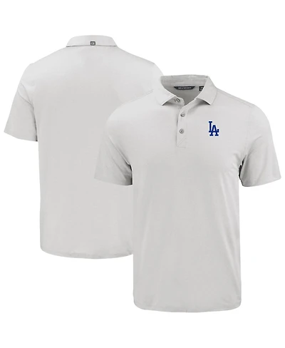 Cutter & Buck Men's White Los Angeles Dodgers Coastline Epic Comfort Eco Polo Shirt