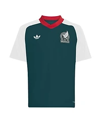 Adidas Big Boys and Girls White Mexico National Team 2026 Pre-Match Jersey