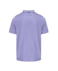 Cutter & Buck Men's Purple Clemson Tigers Coastline Epic Comfort Eco Polo Shirt
