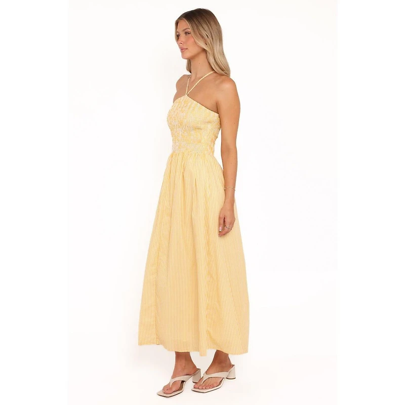 Petal and Pup Women's Aviva Smocked Midi Dress