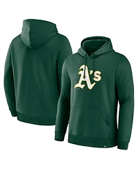 Fanatics Men's Green Athletics Primary Logo Legacy Hoodie