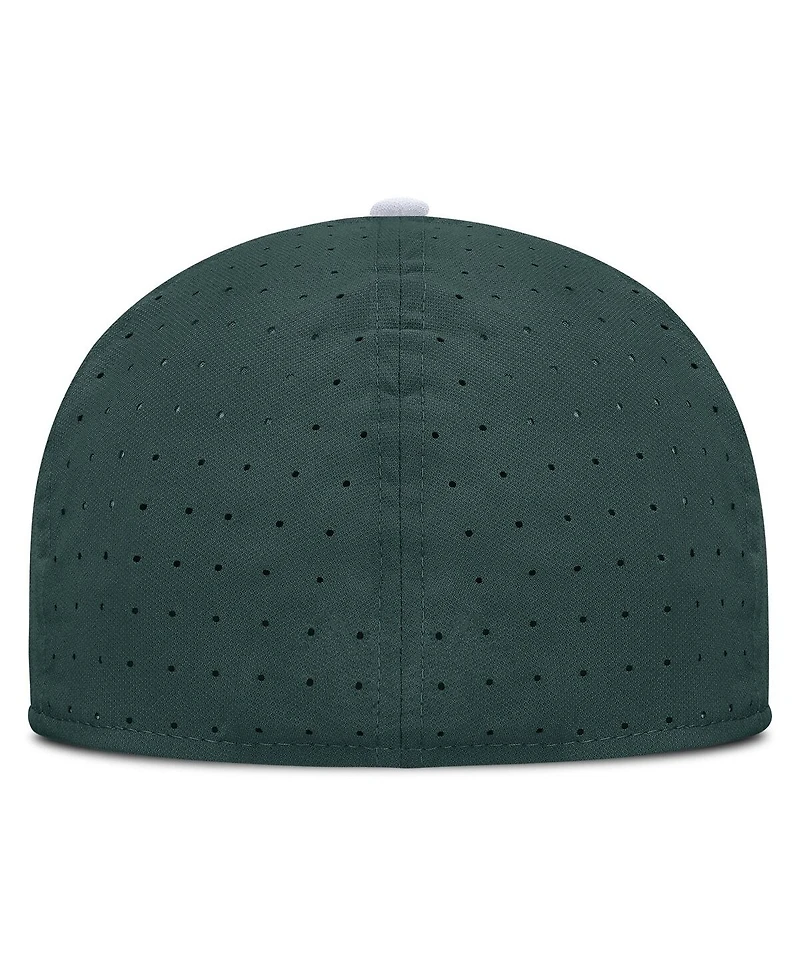 Nike Men's Green Michigan State Spartans Dugout True Dri-fit Fitted Hat