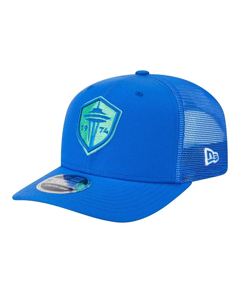 New Era Men's Blue Seattle Sounders Fc Jersey Hook 9SEVENTY Adjustable Hat