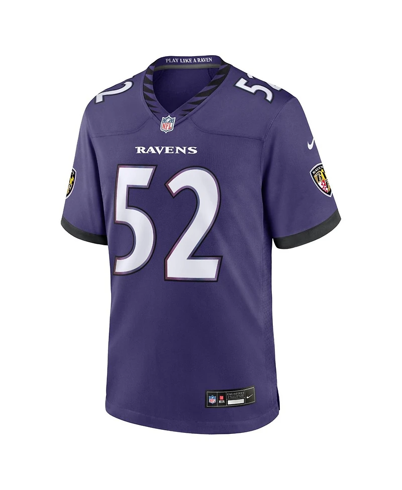 Nike Men's Ray Lewis Purple Baltimore Ravens Team Retired Player Game Jersey