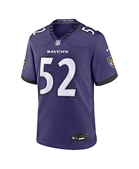 Nike Men's Ray Lewis Purple Baltimore Ravens Team Retired Player Game Jersey
