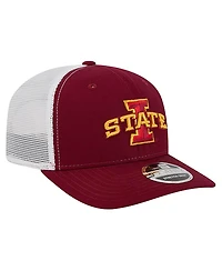 New Era Men's Cardinal Iowa State Cyclones Team 9SEVENTY Coolera Trucker Adjustable Hat