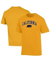 Champion Men's Gold Cal Bears Arch Over Logo T-Shirt
