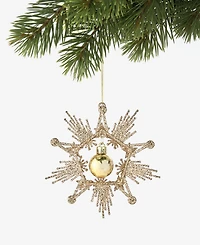 Holiday Lane Celestial Gems Star With Ball Ornament, Macy's Exclusive
