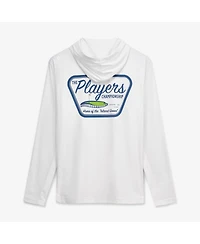 FootJoy Men's White The Players Island Green Patch TempoSeries Lightweight Sun Hoodie