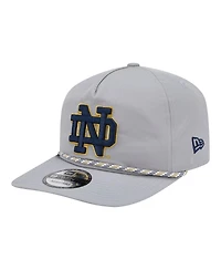 New Era Men's Gray Notre Dame Fighting Irish 19TWENTY Adjustable Hat