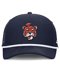 Nike Men's and Women's Navy Auburn Tigers 2026 Basketball Refresh 5-Panel Rope Rise Hat