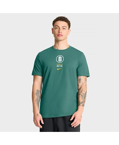Nike Men's Green Boston Red Sox City Connect 2-Hit T-Shirt