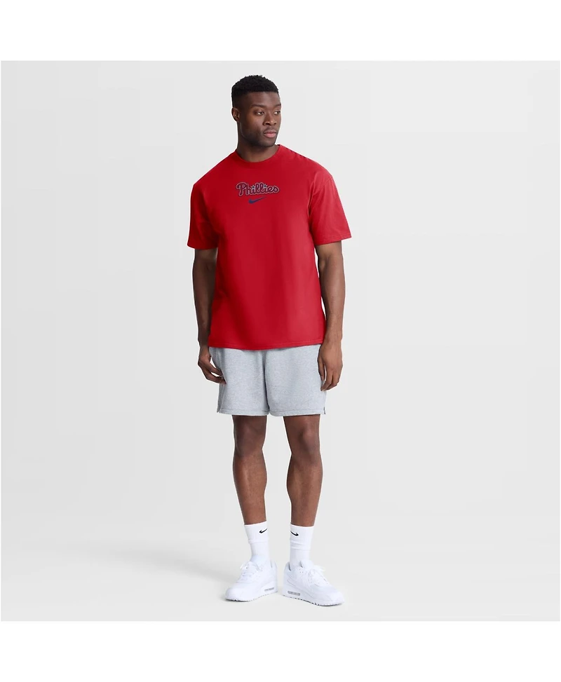 Nike Men's Red Philadelphia Phillies City Name Max90 T-Shirt