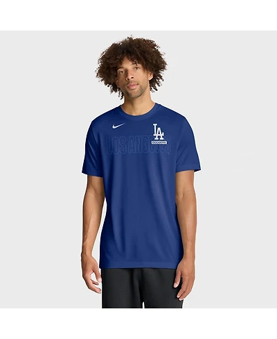 Nike Men's Royal Los Angeles Dodgers Knockout Team Legend Dri-fit T-Shirt