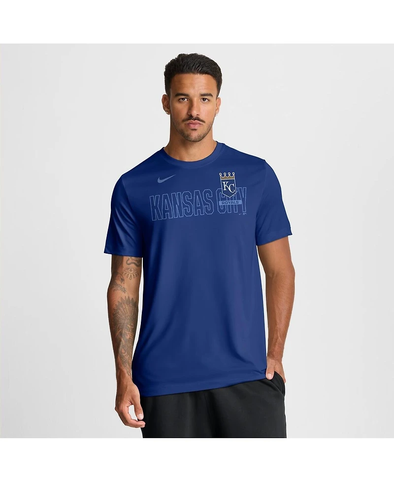 Nike Men's Royal Kansas City Royals Knockout Team Legend Dri-fit T-Shirt
