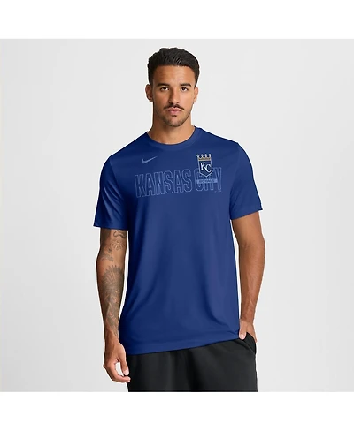 Nike Men's Royal Kansas City Royals Knockout Team Legend Dri-fit T-Shirt
