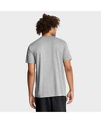 Nike Men's Heather Gray Cleveland Guardians Swoosh Legend Dri-fit T-Shirt