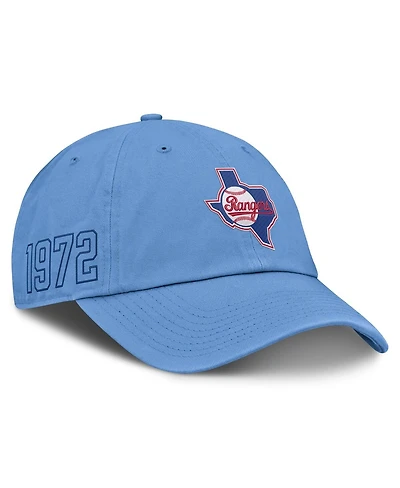 Nike Men's Light Blue Texas Rangers Cooperstown Club Adjustable Hat