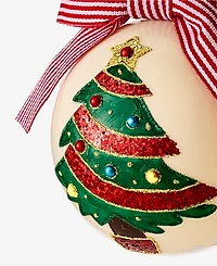 Holiday Lane Christmas Cheer 2026 Ball Ornament, Macy's Exclusive