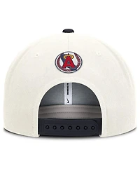 Nike Men's Cream/Navy California Angels Cooperstown Pro Dri-fit Snapback Hat